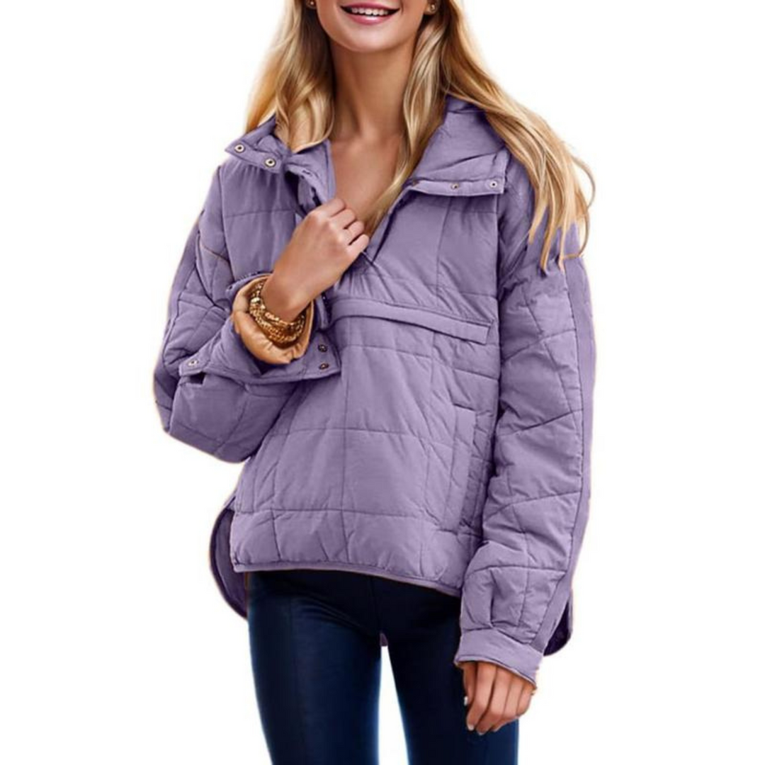 Fely | Übergroßer Kapuzenpullover für Damen mit langen Ärmeln
