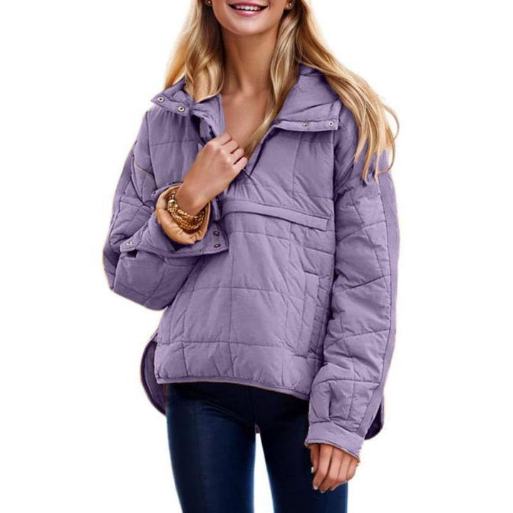 Fely | Übergroßer Kapuzenpullover für Damen mit langen Ärmeln