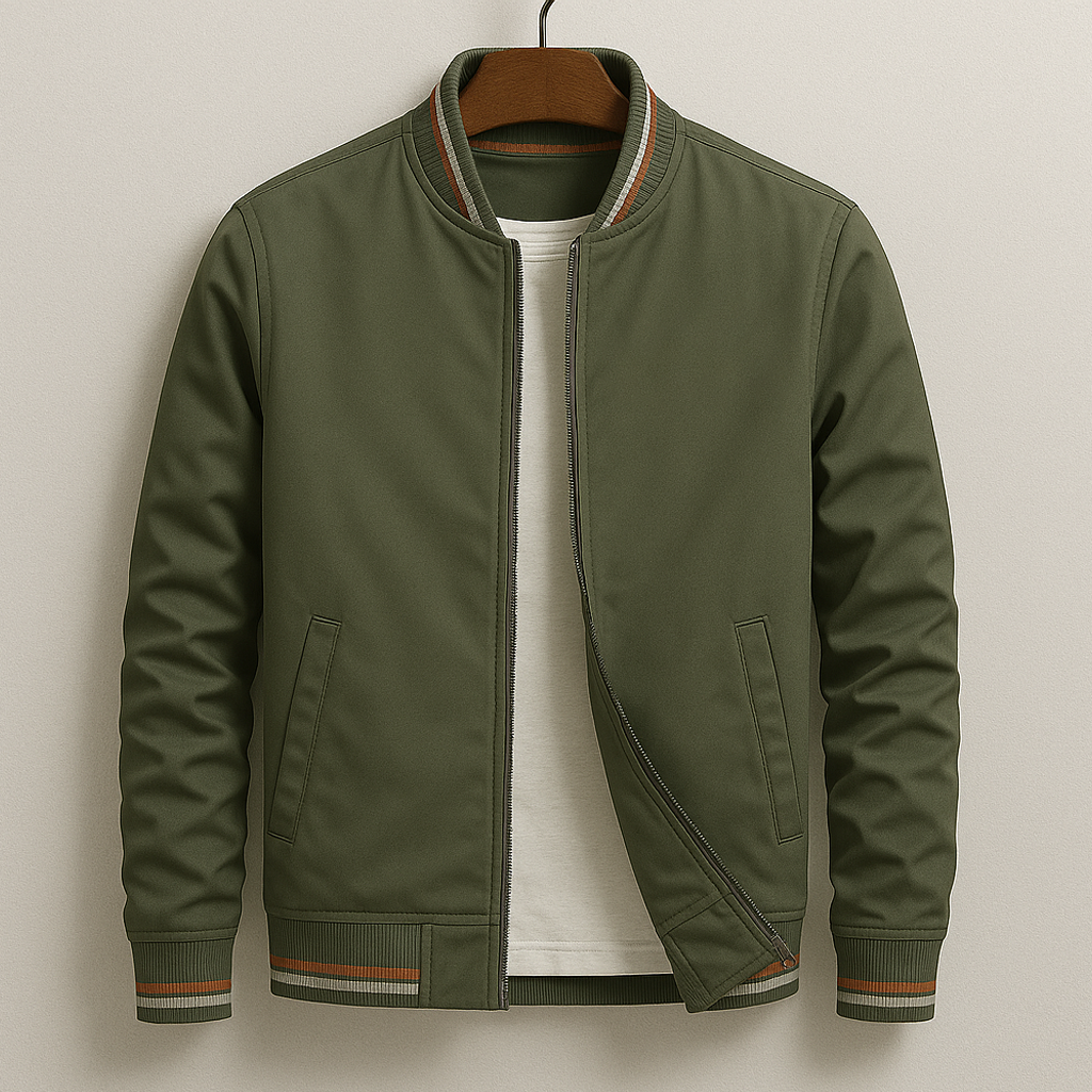 Colton | Parker Jacke für Damen mit Rundhalsausschnitt und langen Ärmeln
