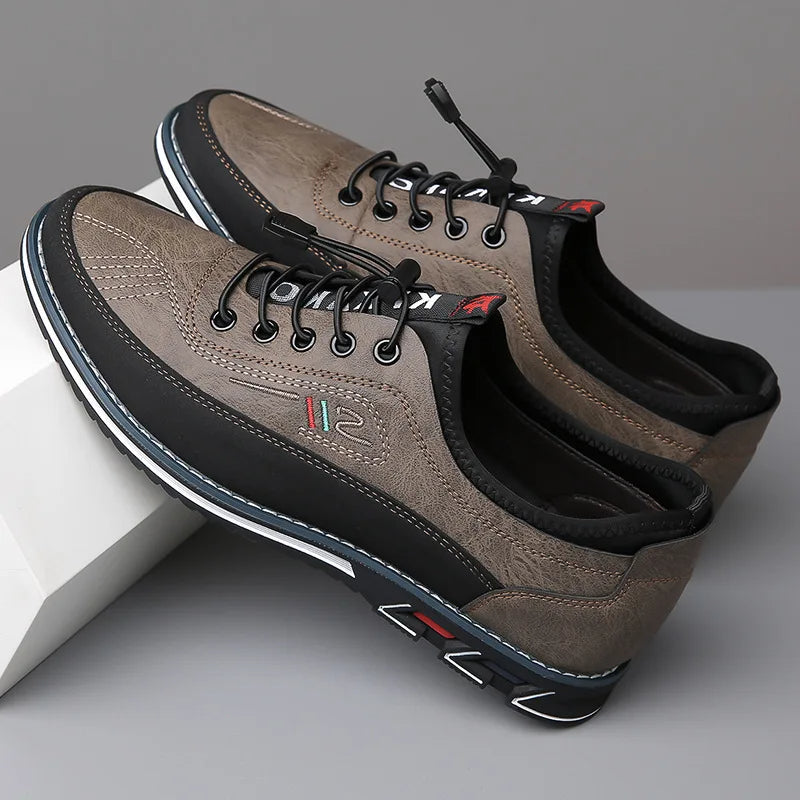 Marcel | Orthopädische Oxford-Schuhe für Herren mit flachem Absatz