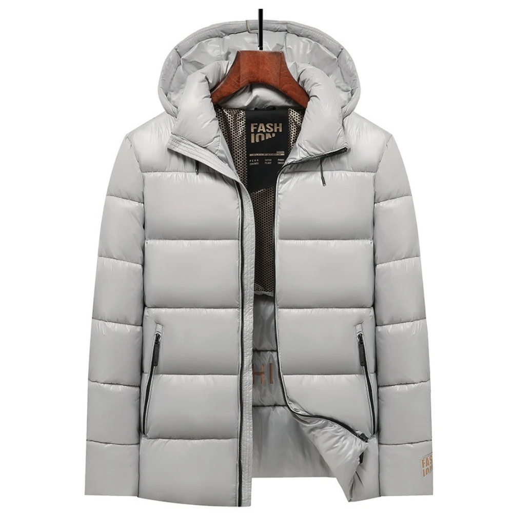 Elegante Pufferjacke mit langen Ärmeln