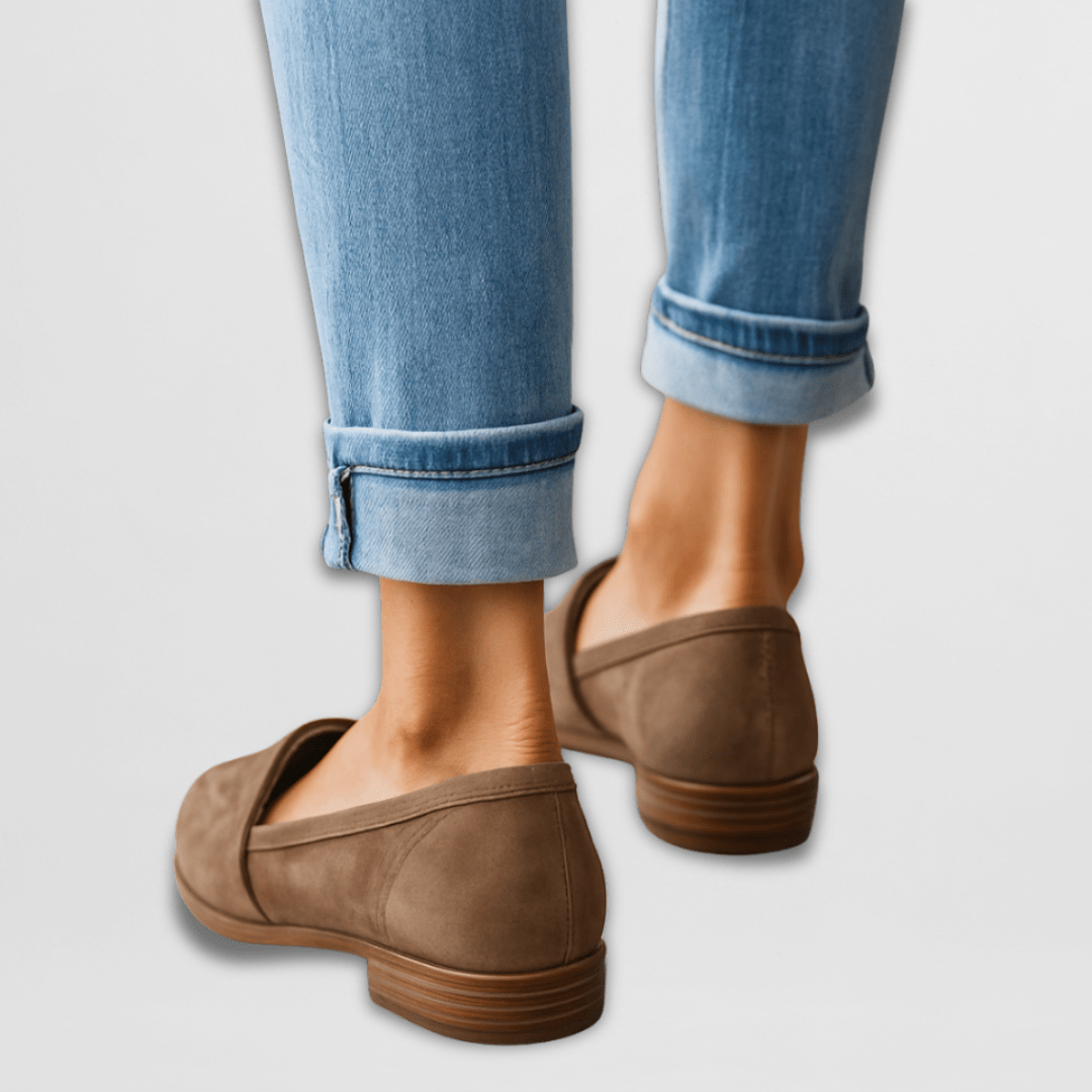 Alessia | Weiche Wildleder Slipper für Damen
