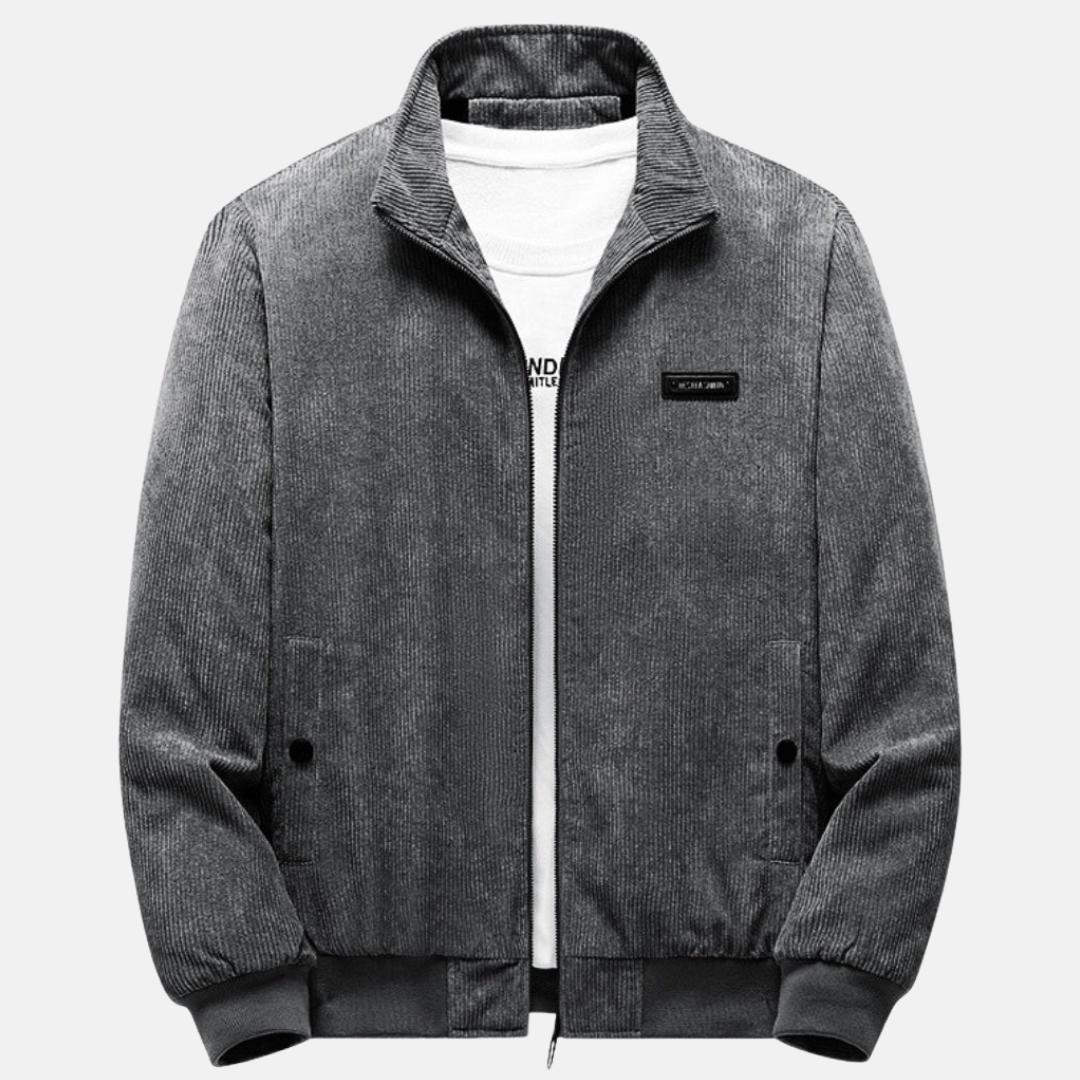 Diego | Retro Cordjacke mit langen Ärmeln