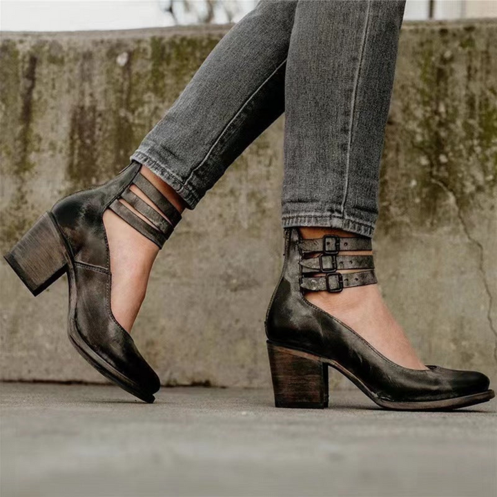 Marisa | Klarsichtstiefel für Damen mit mittelhohem Absatz