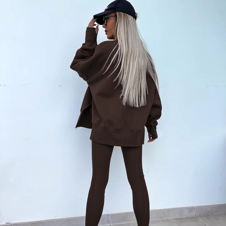 Alice | Übergroßes Sweatshirt und Leggings für Damen