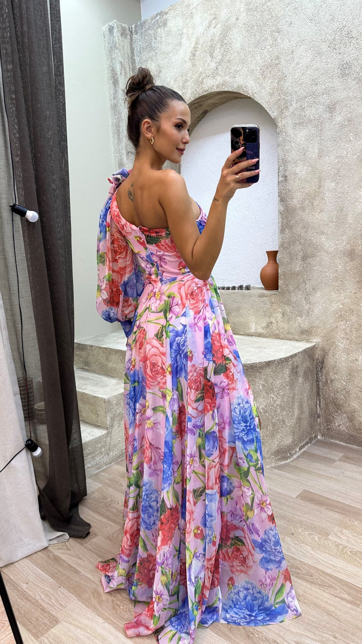 Isabella | Atemberaubendes Fließendes Maxikleid für Damen