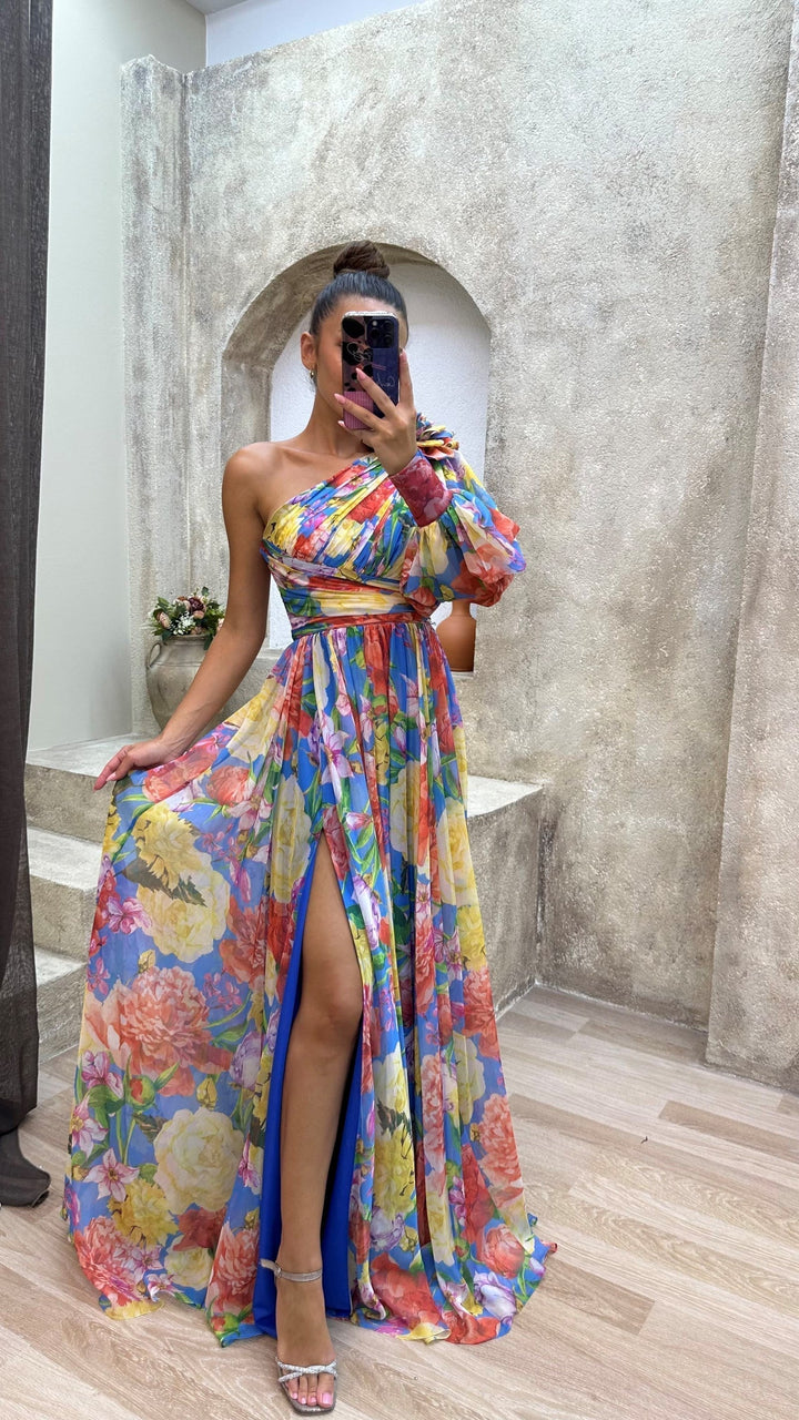 Isabella | Atemberaubendes Fließendes Maxikleid für Damen