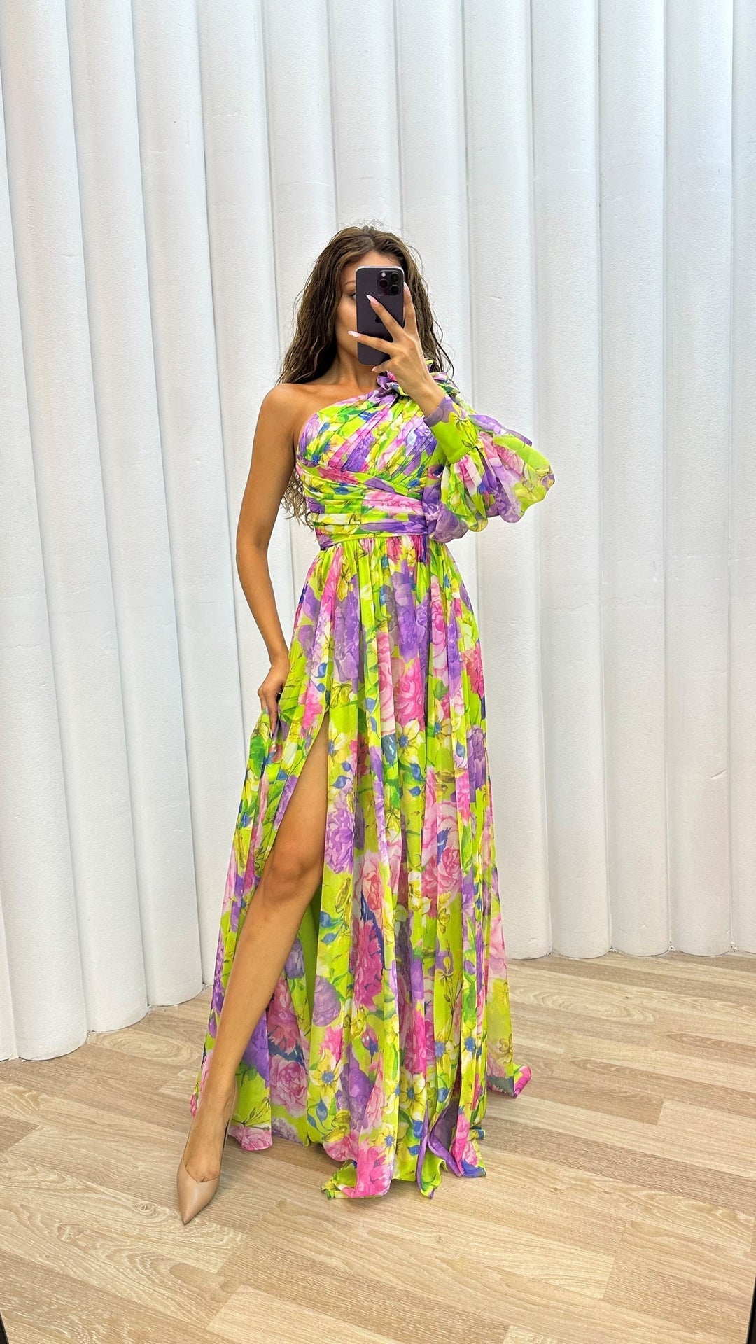 Isabella | Atemberaubendes Fließendes Maxikleid für Damen
