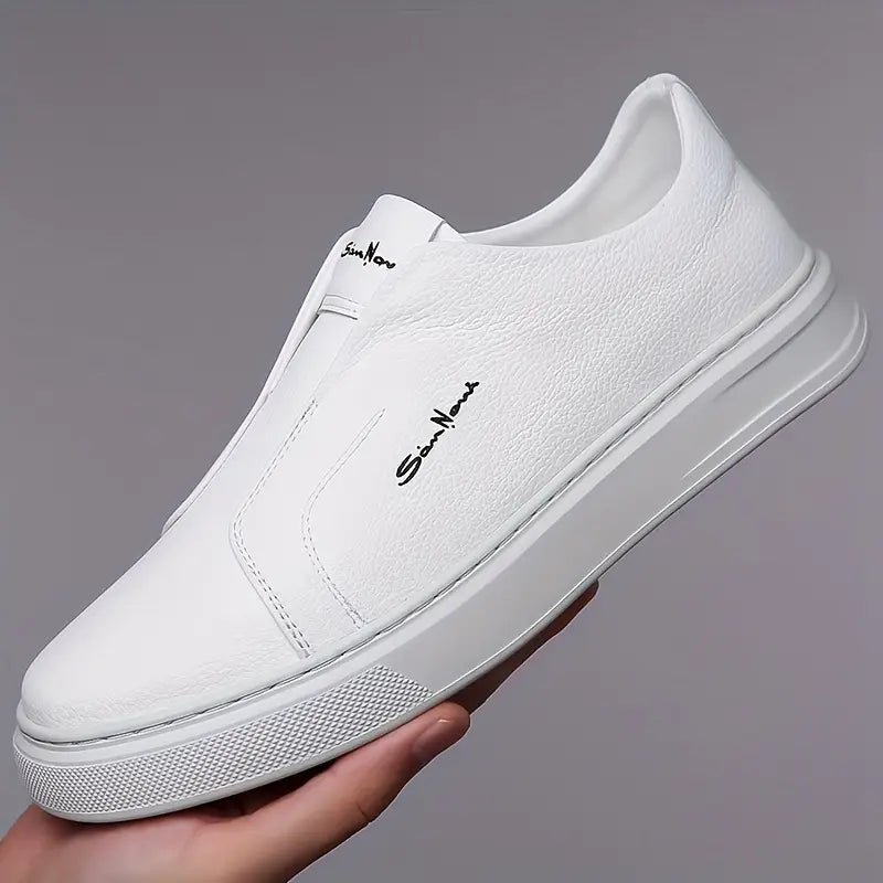 Harbour Casual Slip-On Sneakers für Herren mit flachem Absatz