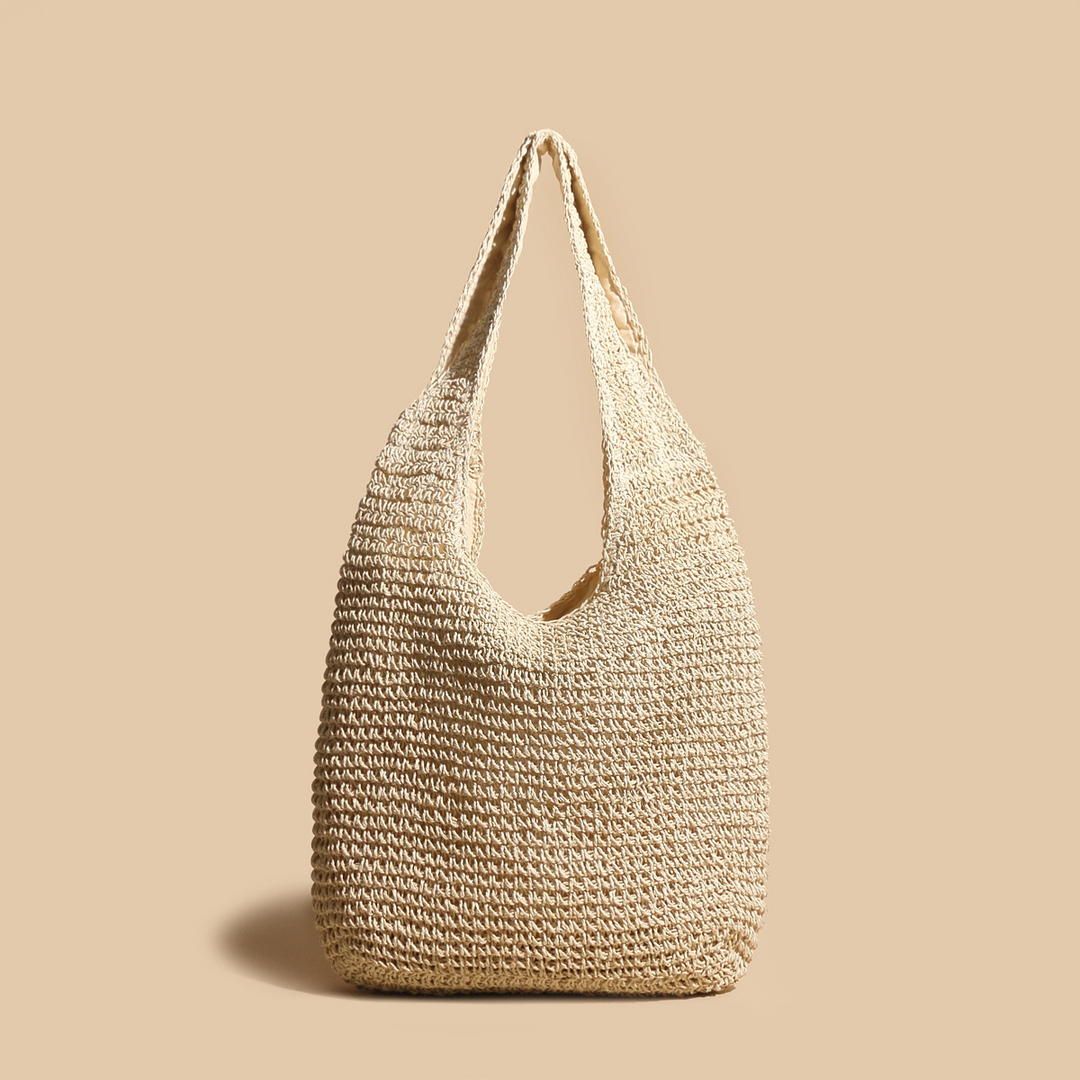 Norilda | Handgefertigte Strohtasche mit natürlichem Charme