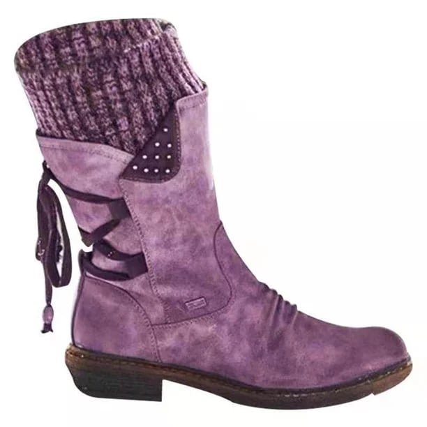 Valeria | Wasserdichte Stiefel für Damen mit Reißverschluss An Der Wade