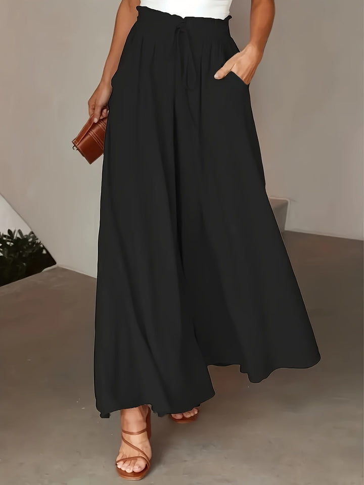 Jane | Schicke Weite-Hosen für Damen mit hohem Bund