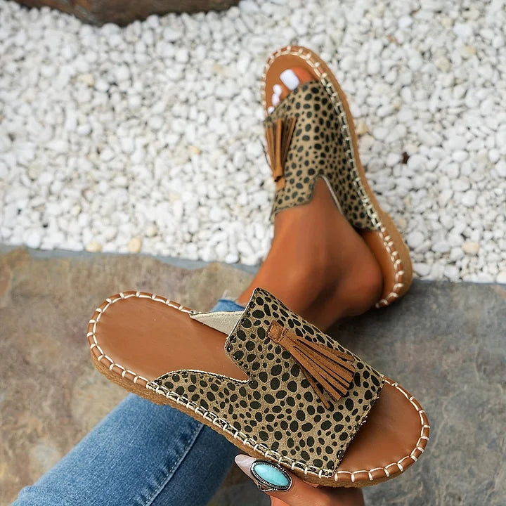 Lorraine | Lässige Orthopädische Sandalen für Damen mit flachem Absatz