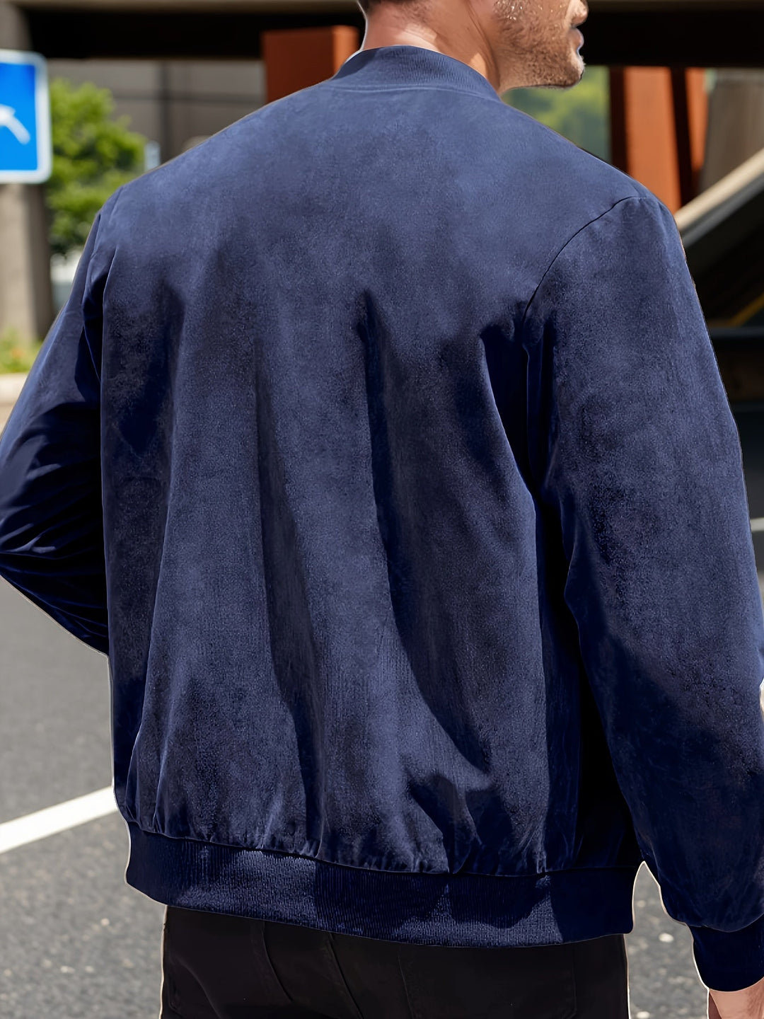 Mason | Stilvolle Zip-Up Jacke für Herren mit Stehkragen und langen Ärmeln