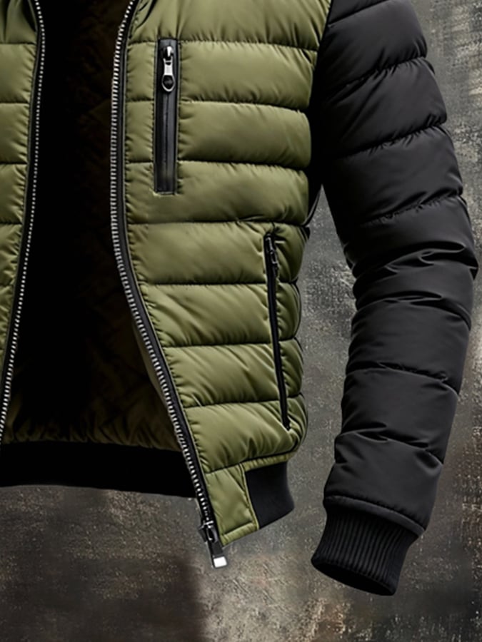 Calvyris | Trendige Freizeitjacke mit Stehkragen