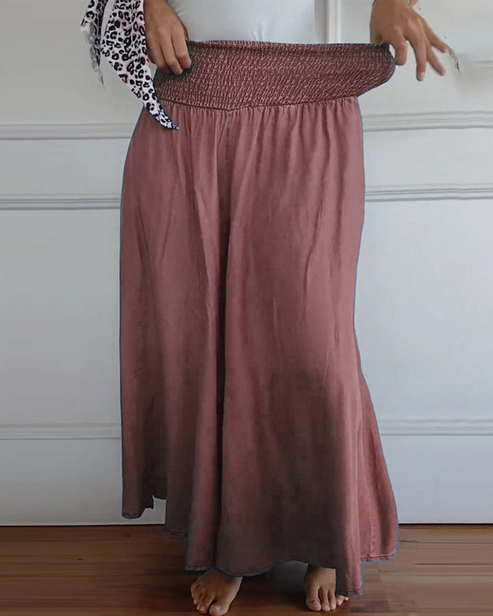 Irene | Bequeme Weite-Hosen für Damen mit hohem Bund