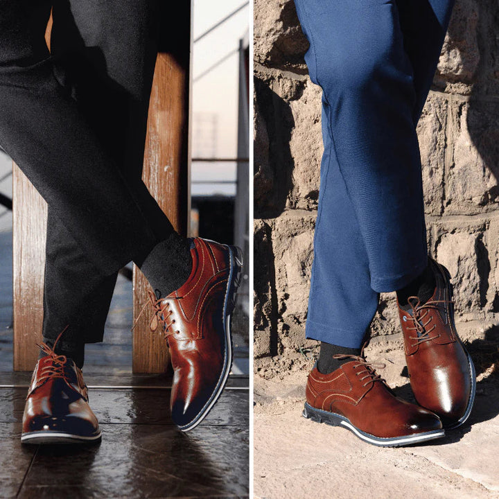 Oxford Lisse | Orthopädischer Anzugschuh für Herren