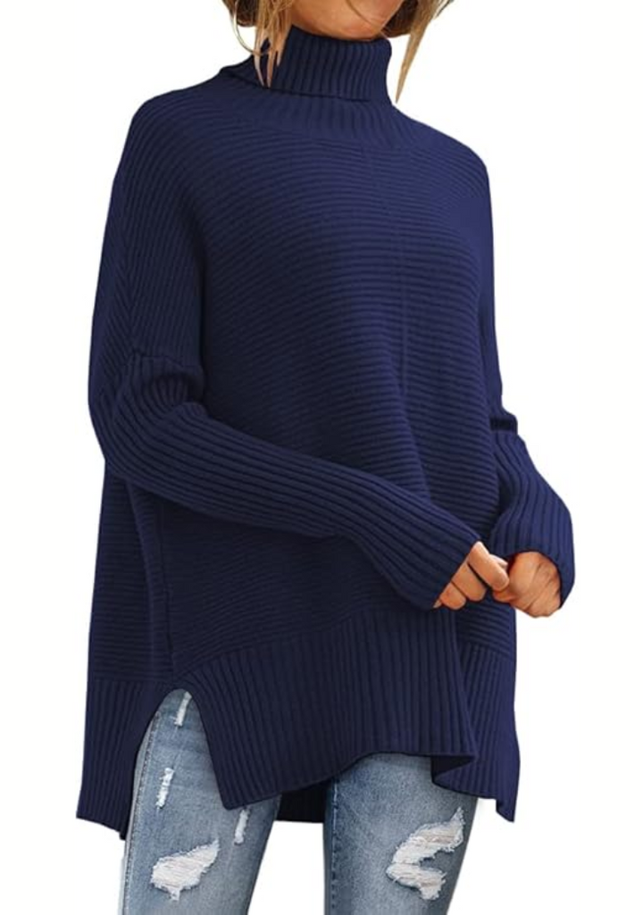 Anna | Gemütlicher Rollkragenpullover für Damen mit langen Ärmeln