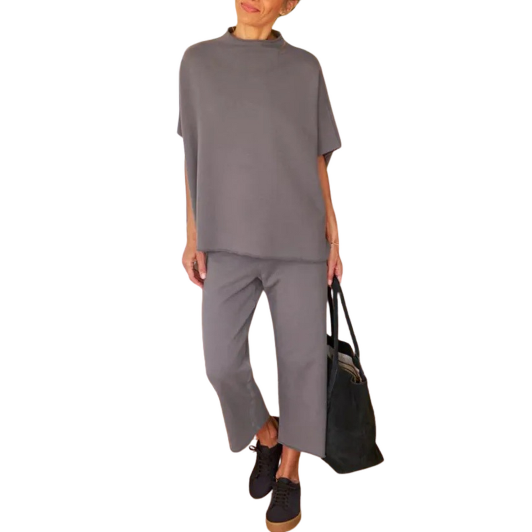 Aella | Entspanntes Batwing-Ärmel Komfortset für Damen
