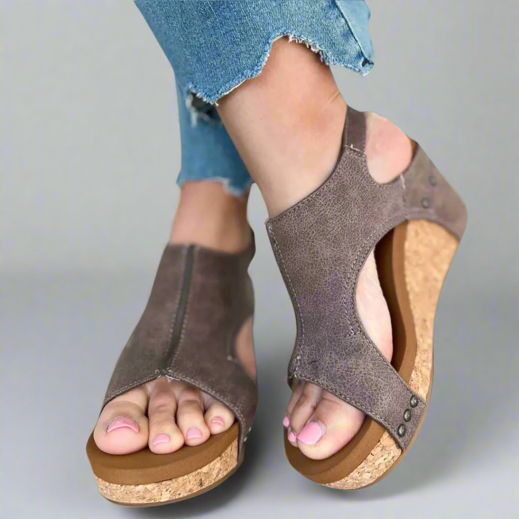 Mechthild | Orthopädische Sandalen aus Premium-Material für Damen