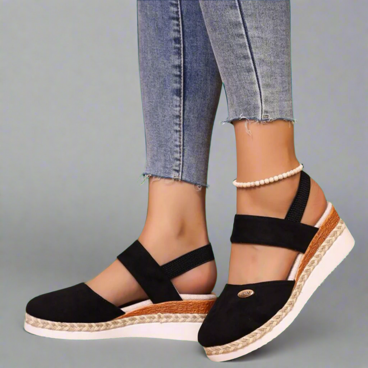 Gitta | Plus-Size Wedge Sandalen | Bequem und Vielseitig für Damen