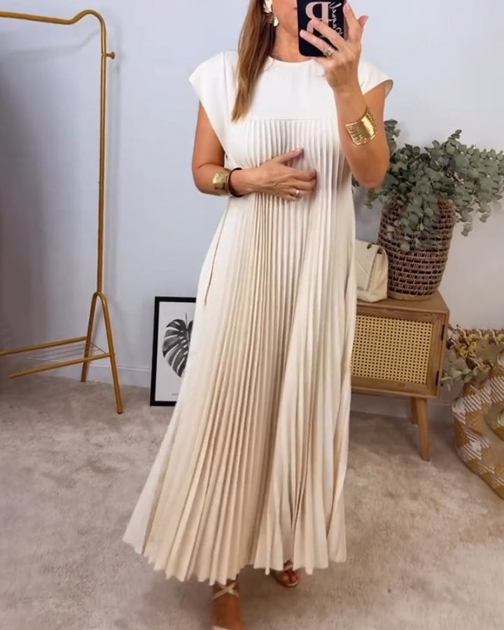 Josie | Zeitloses und Bequemes Maxikleid für Damen mit Rundhalsausschnitt