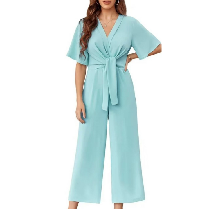 Gabriella | Elegante Sommer-Hüftknoten-Overall für Damen