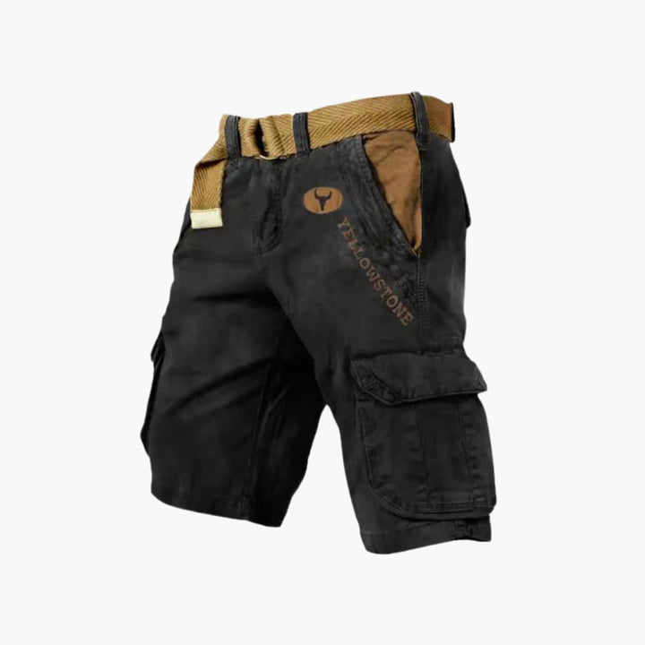 Danny | 6-Taschen Cargo Shorts für Herren mit geradem Bein und mittlerem Bund