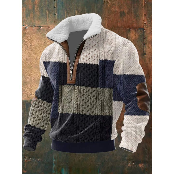 SILVORO | Pullover für Herren mit hohem Kragen