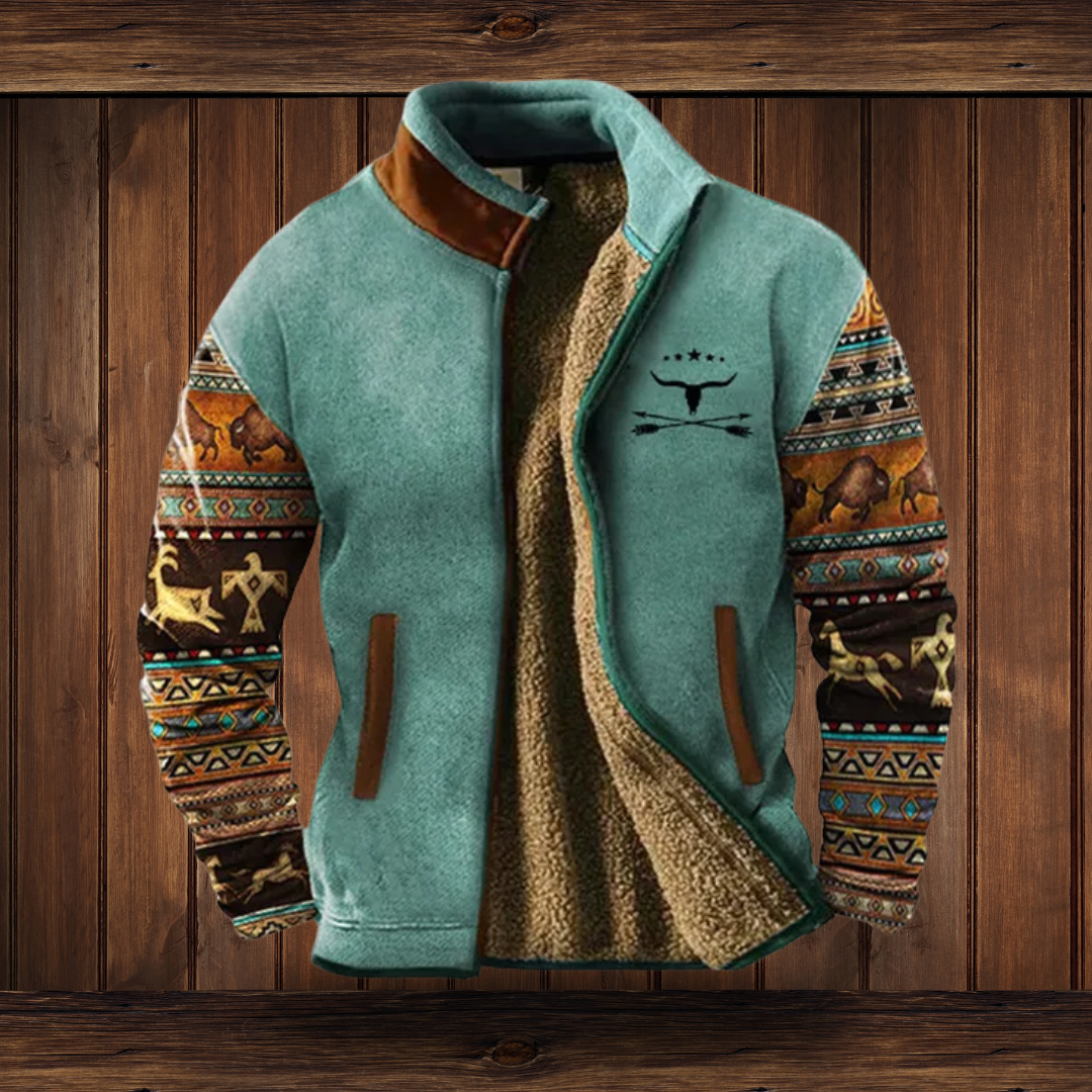 Theo | Outdoor Jacke mit Rundhalsausschnitt und langen Ärmeln
