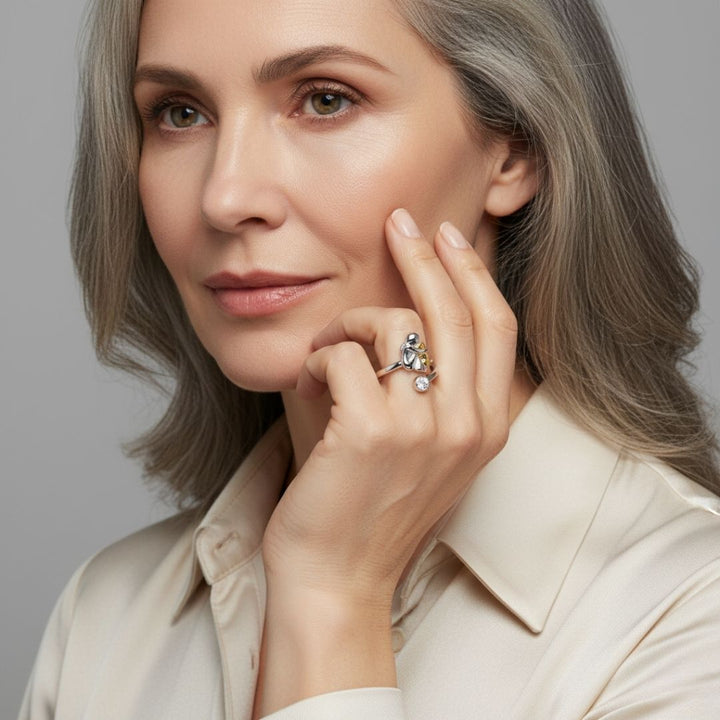 Rose | Ring mit Hundemotiv
