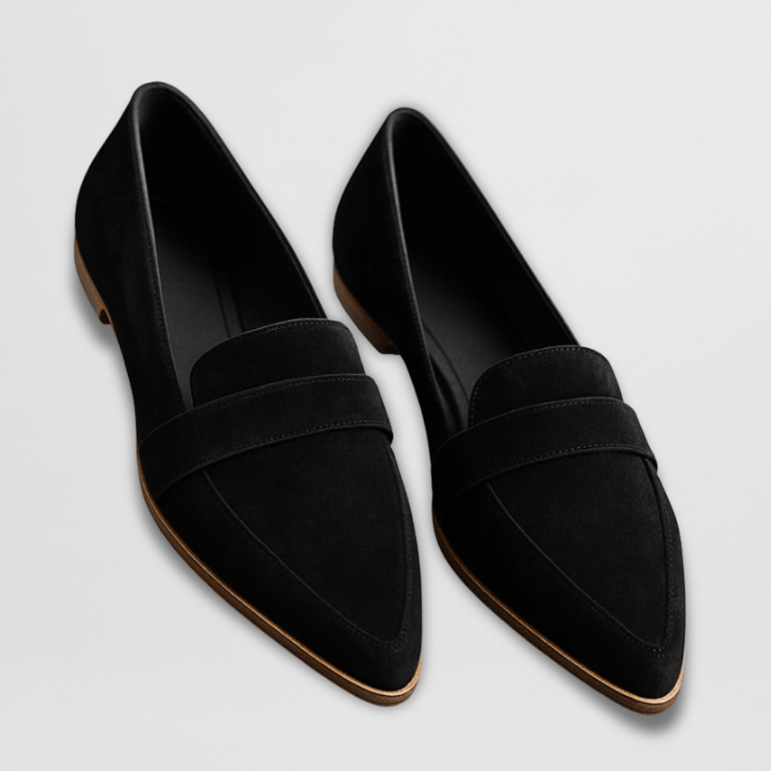 Alessia | Weiche Wildleder Slipper für Damen