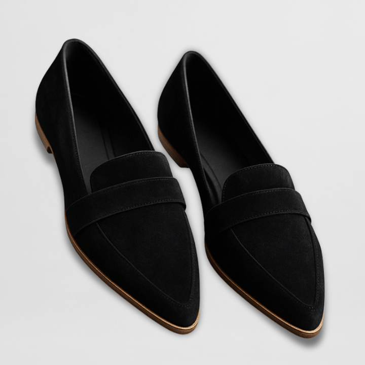 Alessia | Weiche Wildleder Slipper für Damen