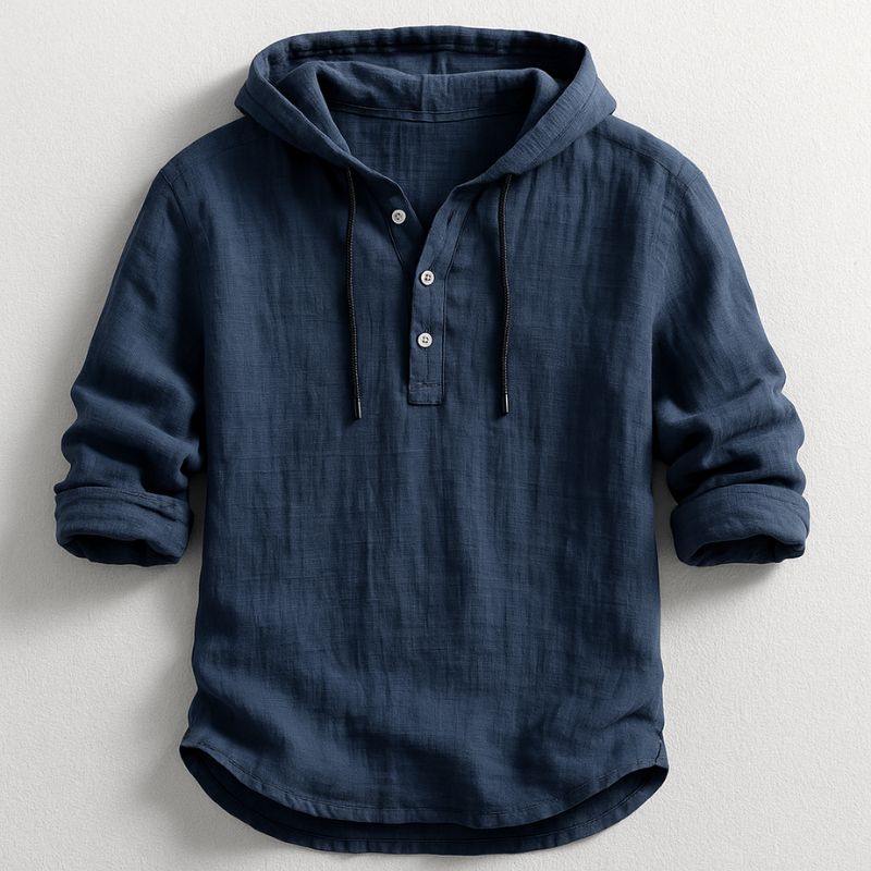 Fabio | Luxus Hoodie für Herren mit Kapuze und langen Ärmeln