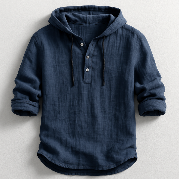 Fabio | Luxus Hoodie für Herren mit Kapuze und langen Ärmeln