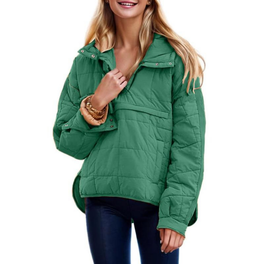 Fely | Übergroßer Kapuzenpullover für Damen mit langen Ärmeln