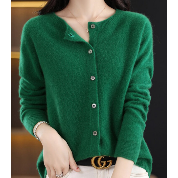 Hannah | Winter Essential Pullover für Damen mit V-Ausschnitt und langen Ärmeln