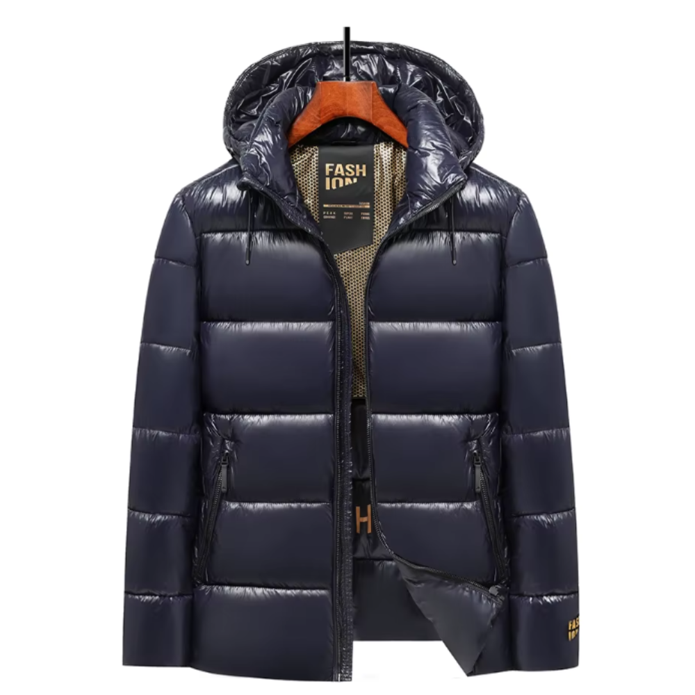 Elegante Pufferjacke mit langen Ärmeln