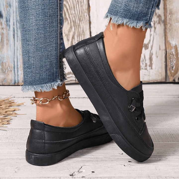 Elise | Damen Schnürung Orthopädische Flache Schuhe