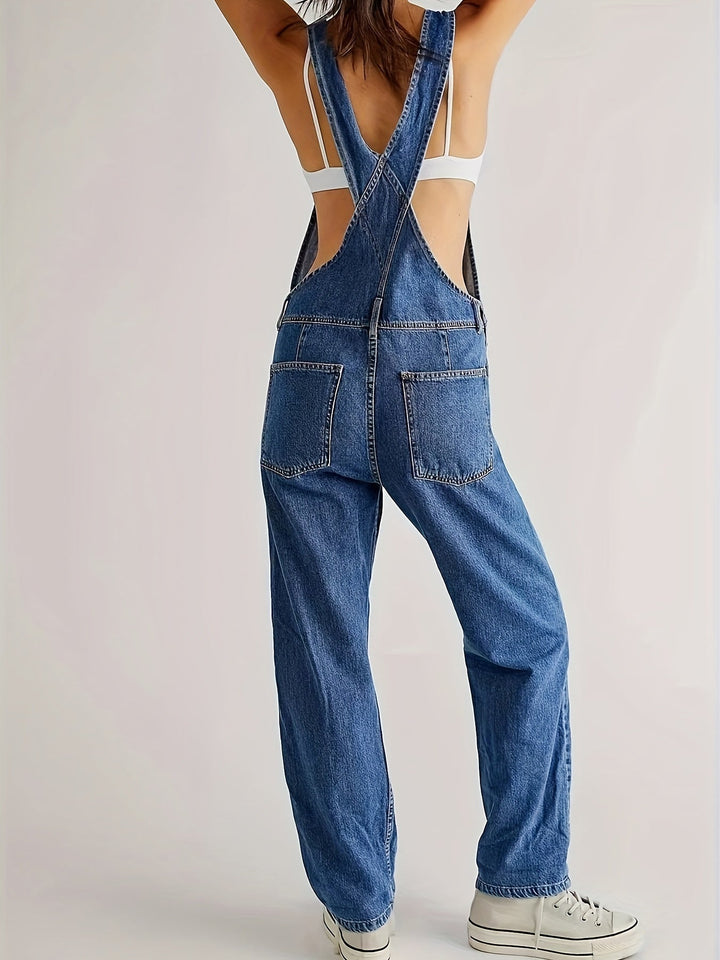Wendy | Trendige Denim-Latzhose für Damen