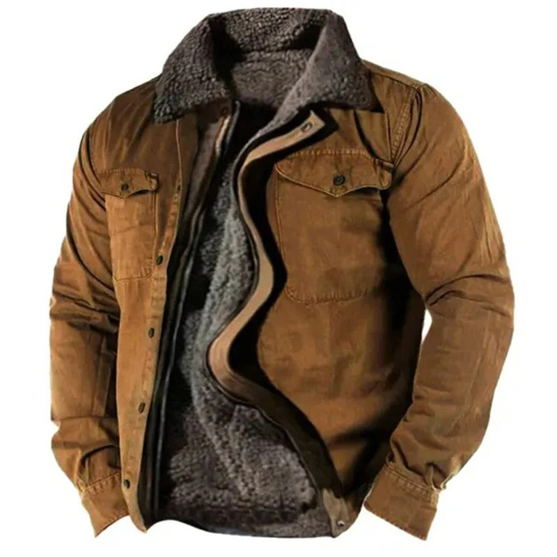 Luis | Klassische Westernjacke für Herren mit langen Ärmeln