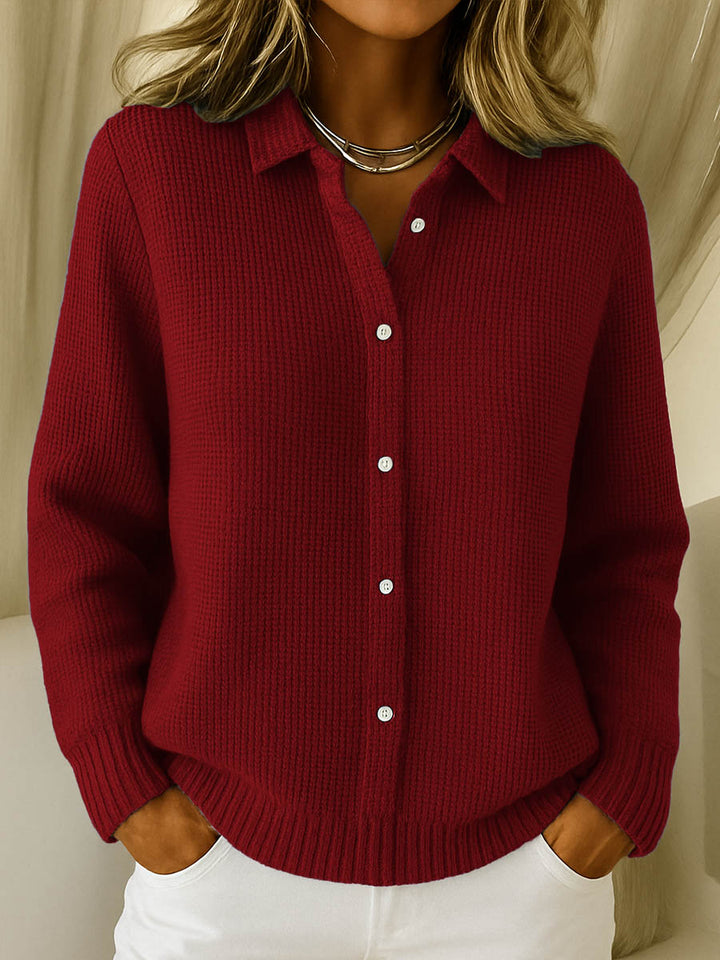 Doris | Lässiger, kuscheliger Cardigan für Damen mit langen Ärmeln