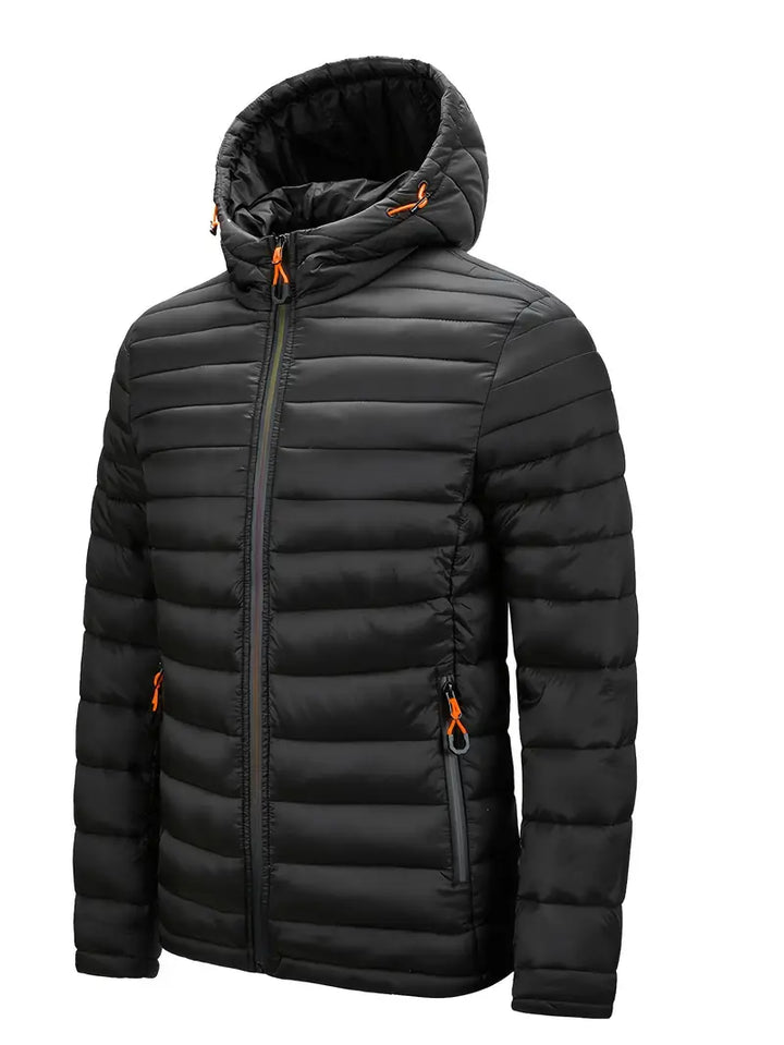 Elegante Kapuzenjacke für Herren mit langen Ärmeln