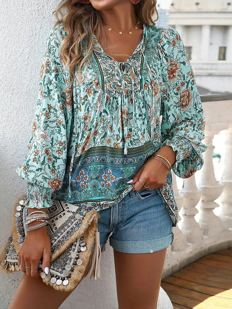 Beverly | Sommer Blumenoberteil