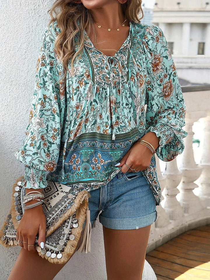 Beverly | Sommer Blumenoberteil