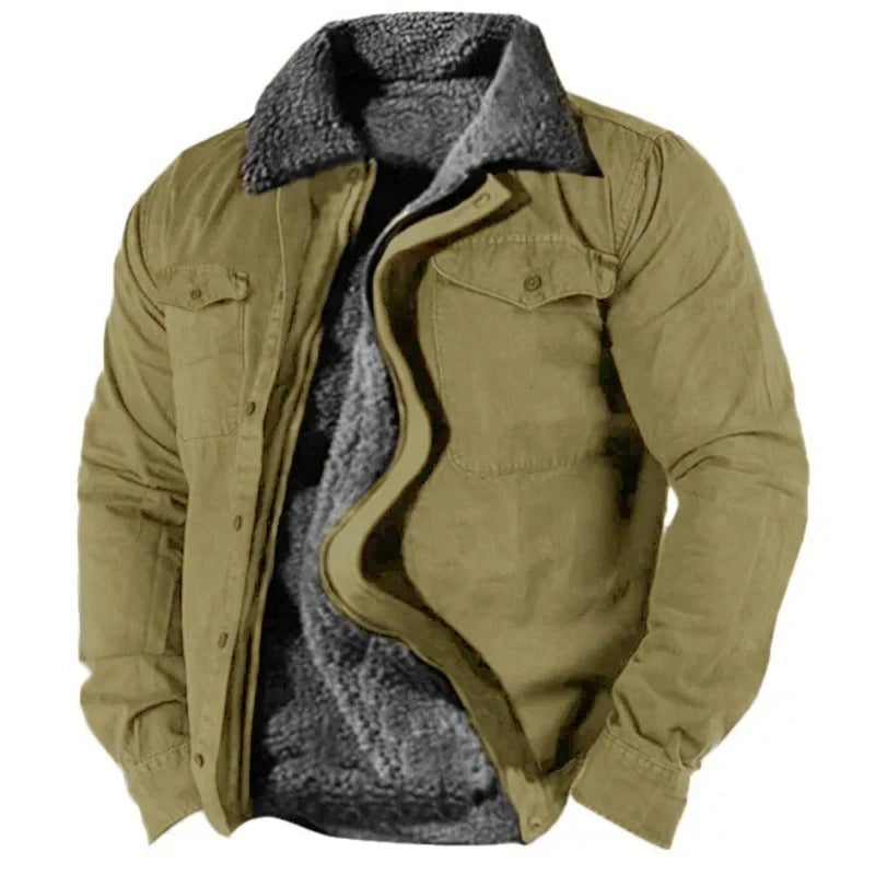 Luis | Klassische Westernjacke für Herren mit langen Ärmeln