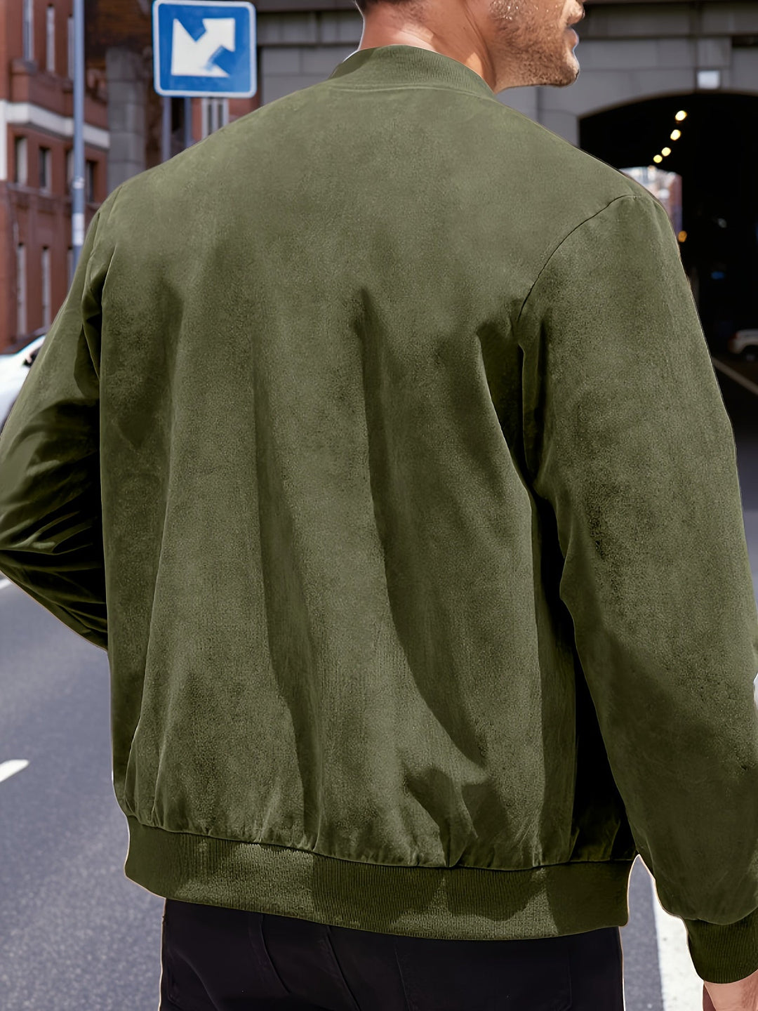 Mason | Stilvolle Zip-Up Jacke für Herren mit Stehkragen und langen Ärmeln