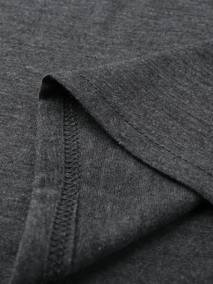 Faye | Lässiges Longline Crew Neck T-Shirt für Damen mit Rundhalsausschnitt