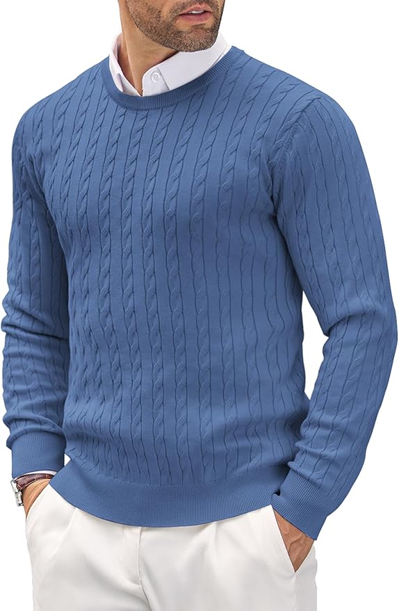 Brit und Boho | Kabelstrickpullover