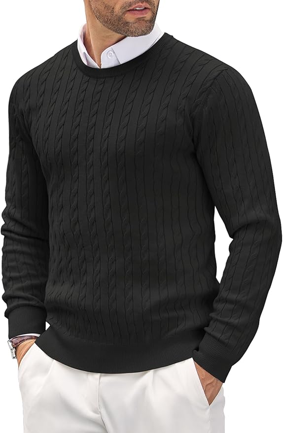 Brit und Boho | Kabelstrickpullover